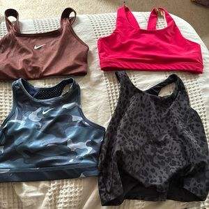 four bras barely worn, and then great conditions!